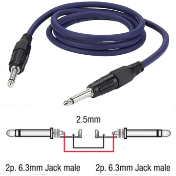 Cablu Boxe Jack Jack Dap Audio FS016, 6 metri