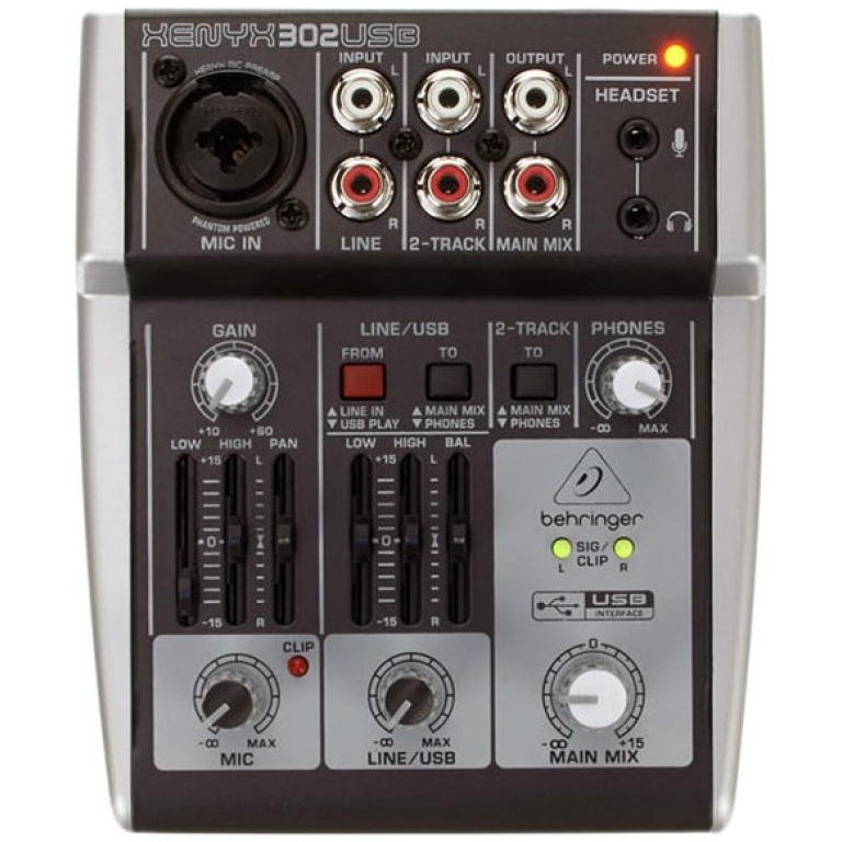 Mixer Behringer Xenyx 302 USB