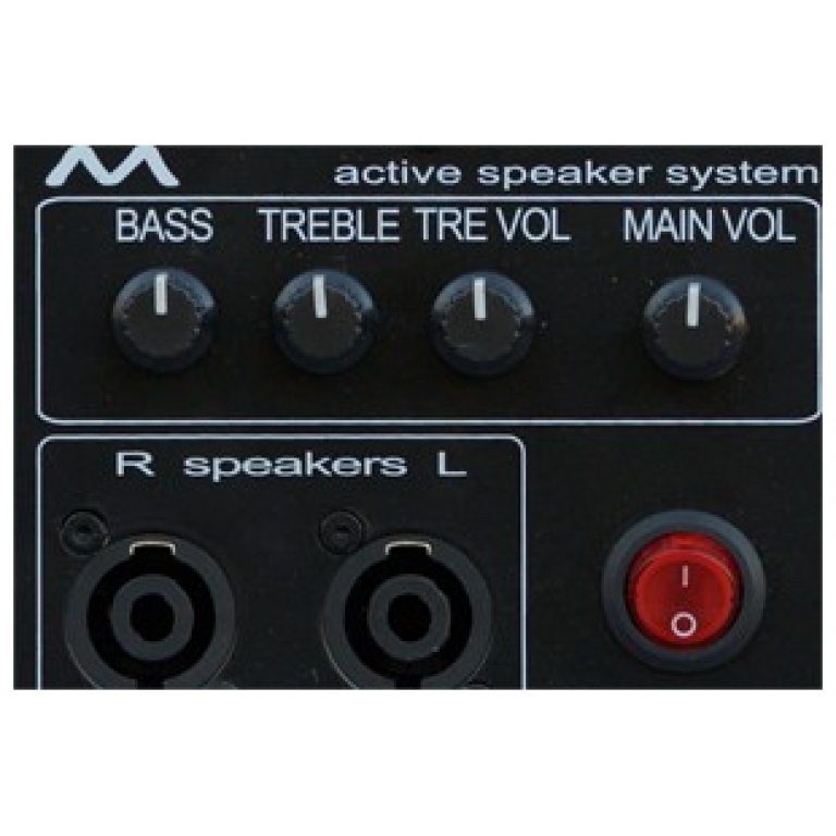 Sistem audio cu bas activ Atmos Omni 25 6.1 Negru