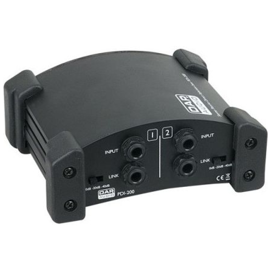 PDI-200 - Di Box Pasiv Stereo Dap-Audio