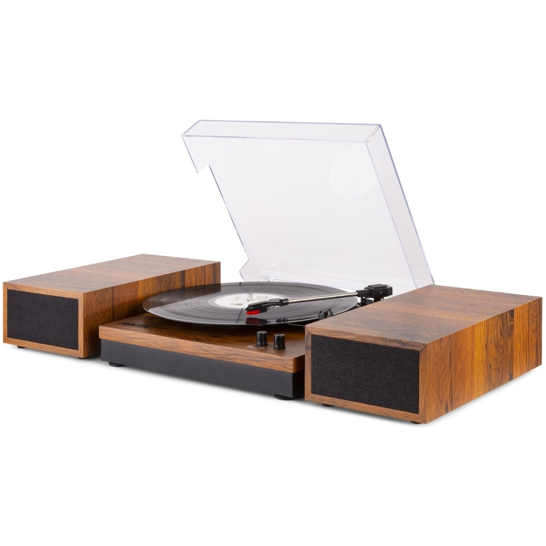 Fenton RP165, Pick-up audio cu boxe, finisaj lemn