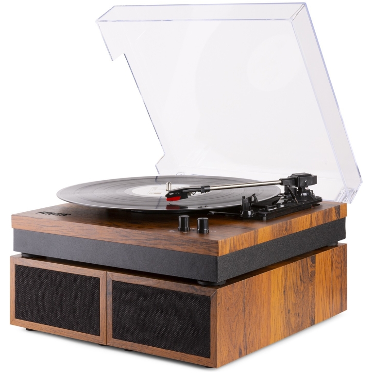 Fenton RP165, Pick-up audio cu boxe, finisaj lemn