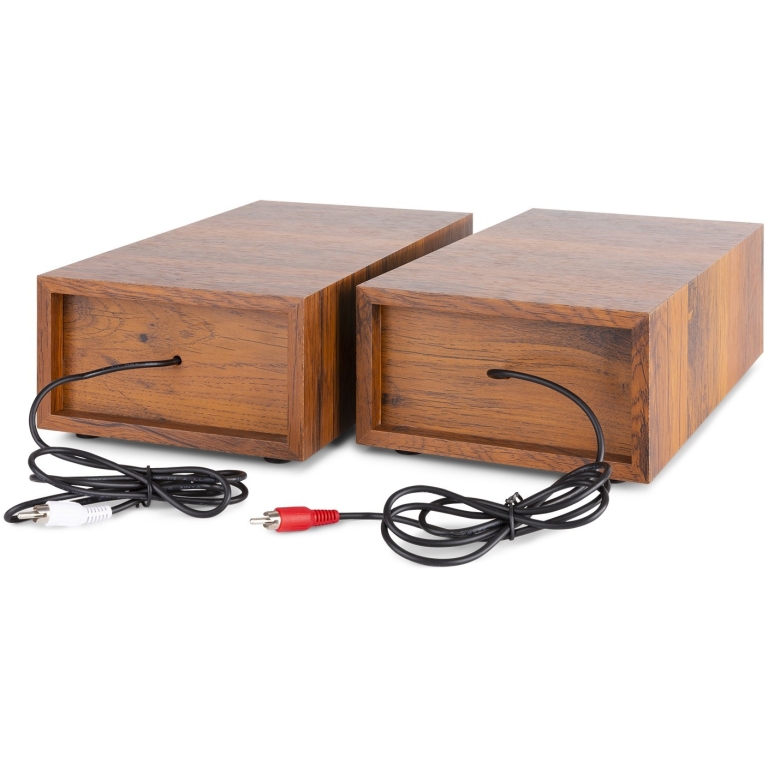 Fenton RP165, Pick-up audio cu boxe, finisaj lemn