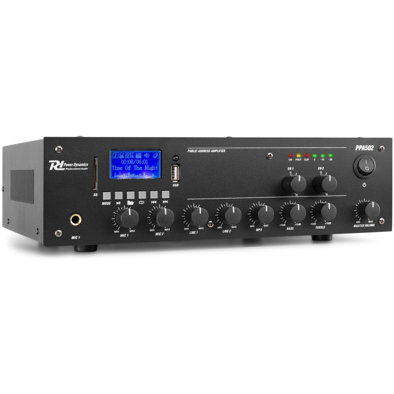 Amplificator Power Dynamics PPA502, 2 zone, 50W RMS