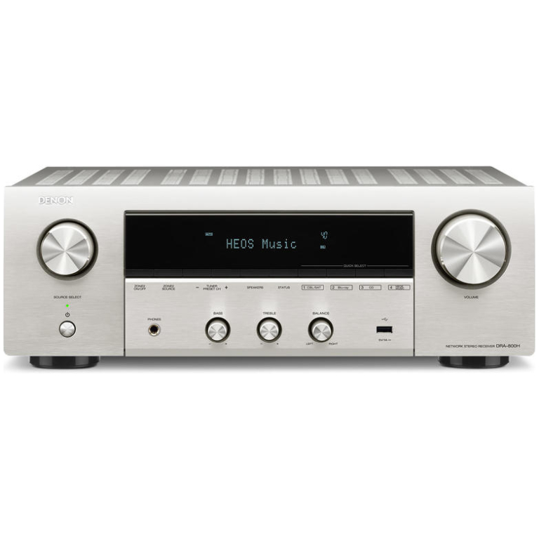 Receiver Stereo Denon DRA-800H Silver
