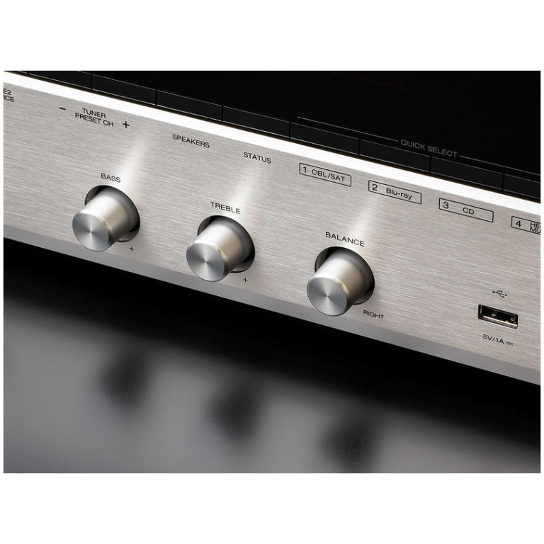 Receiver Stereo Denon DRA-800H Silver