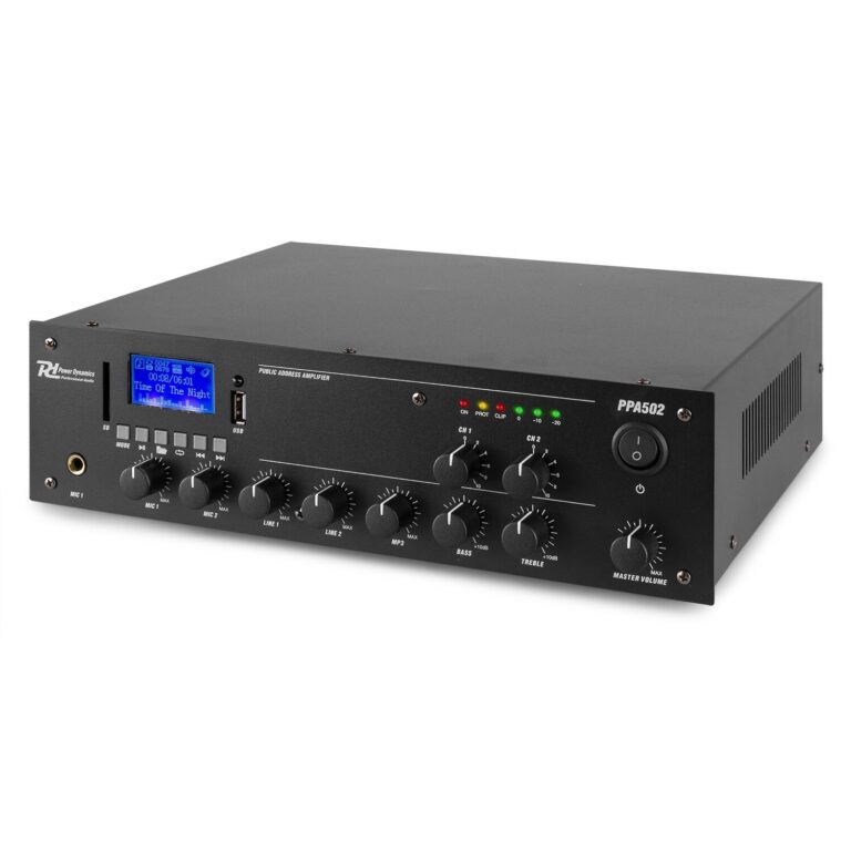 Amplificator Power Dynamics PPA502, 2 zone, 50W RMS