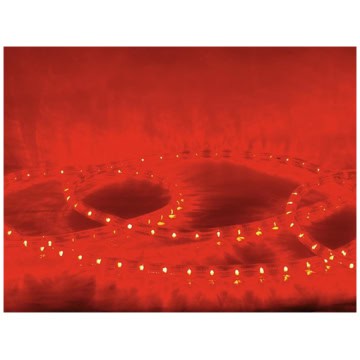 Furtun flexibil Eurolite Rubberlight Led RL-1 RED 44M