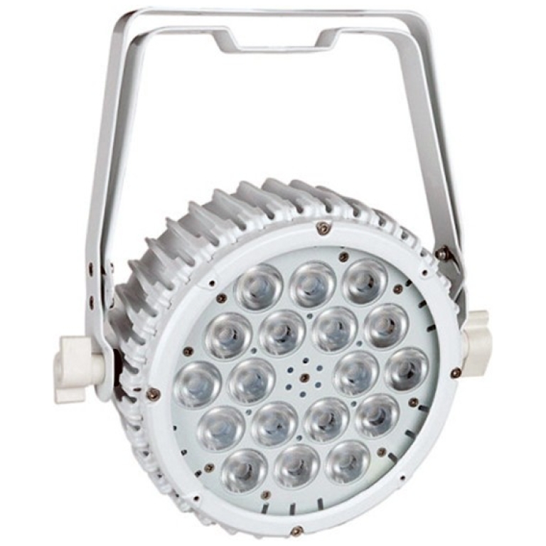 Showtec Compact Par 18 MKII - Proiector Led RGB Alb