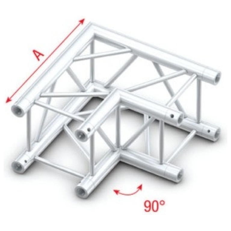 Showtec Corner 90 Pro-30 Square P Truss
