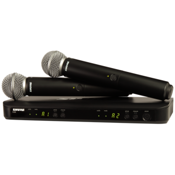 Microfoane wireless SHURE BLX288/SM58