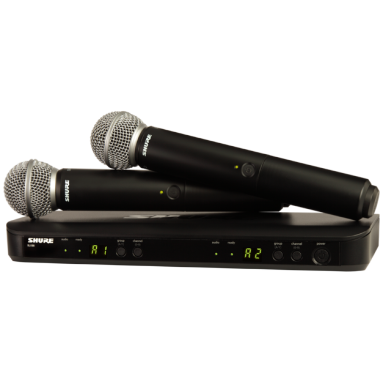Microfoane wireless SHURE BLX288/SM58