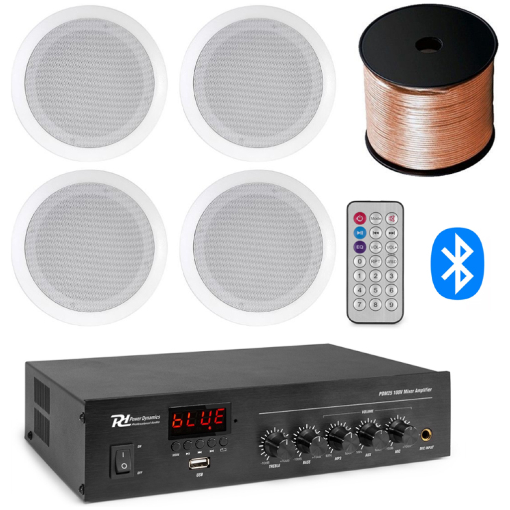 Sistem audio 4 boxe tavan Atmos 2C Bluetooth