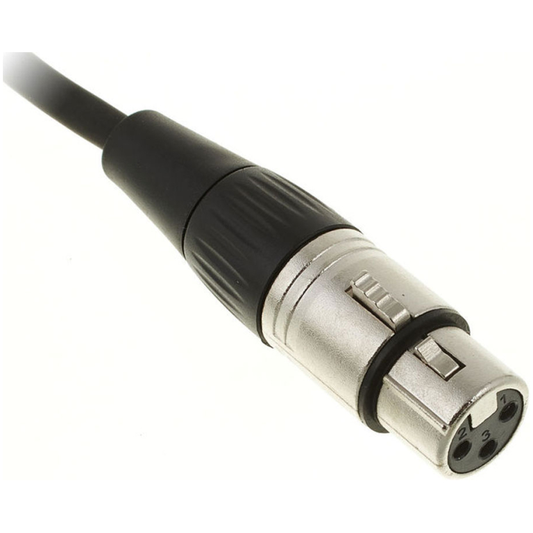 Cablu microfon XLR 10 m the sssnake SM10BK