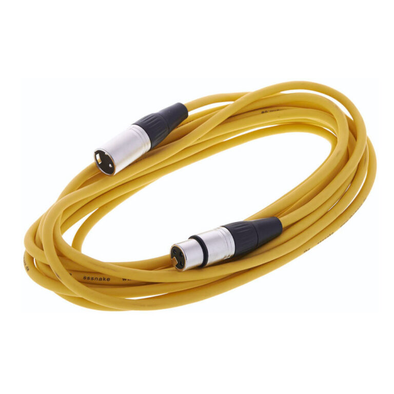 Cablu microfon XLR 6 m the sssnake SM6YE