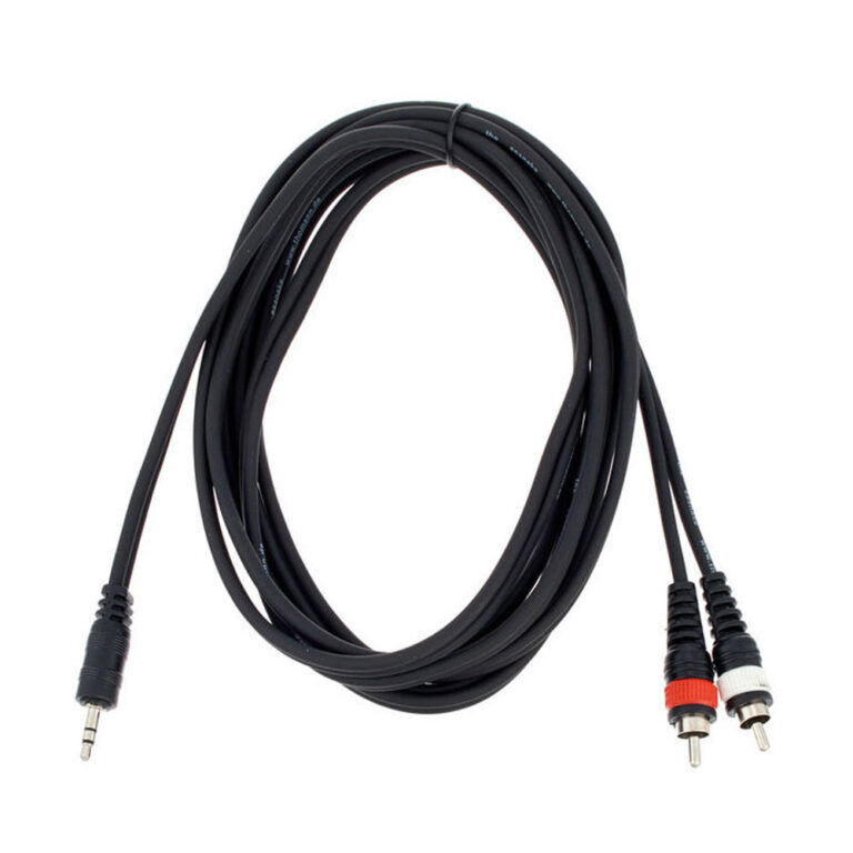 Cablu audio Jack-RCA 3 metri the sssnake YRK2030