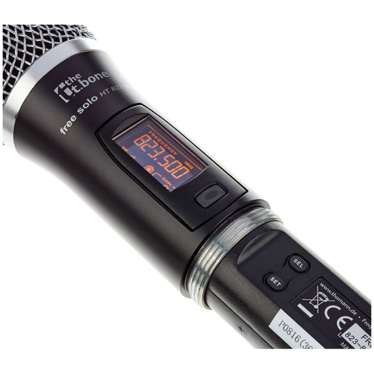 Microfon wireless the t.bone free solo Twin HT 823 MHz
