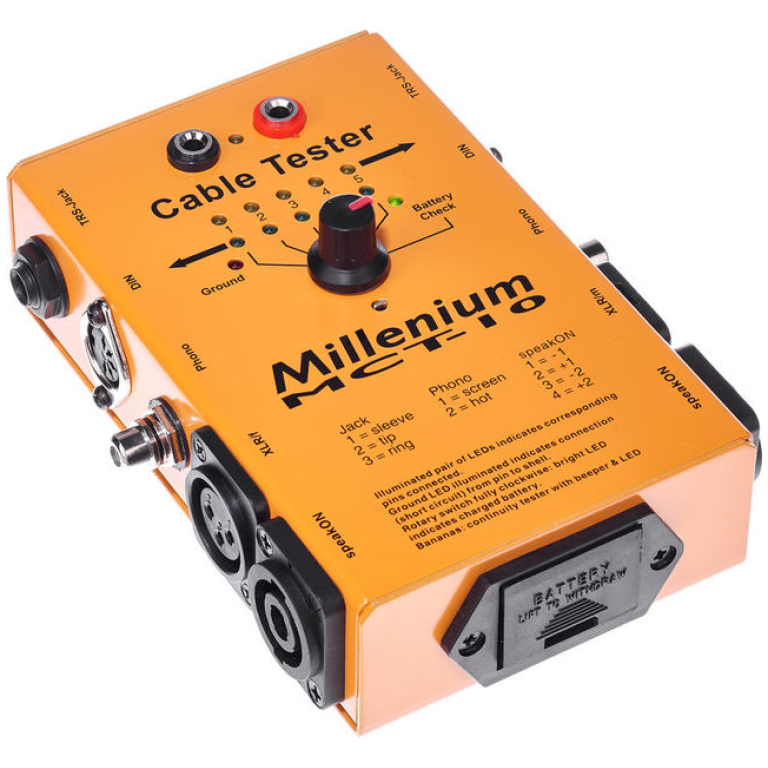 Tester Cabluri Audio Millenium MCT-10