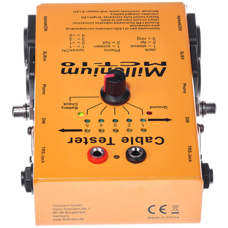Tester Cabluri Audio Millenium MCT-10