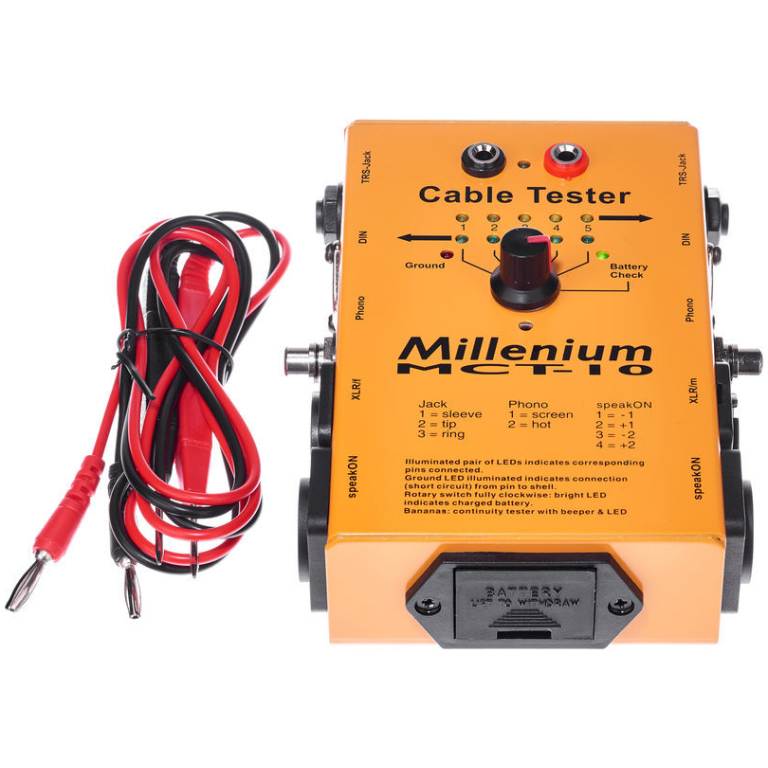 Tester Cabluri Audio Millenium MCT-10