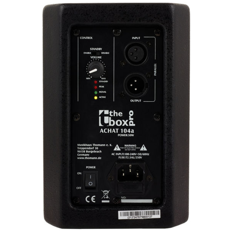 Boxa Activa the box pro Achat 104 A