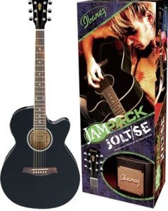 Ibanez AEG5EJPU BKN - Set Chitara Electro-Acustica