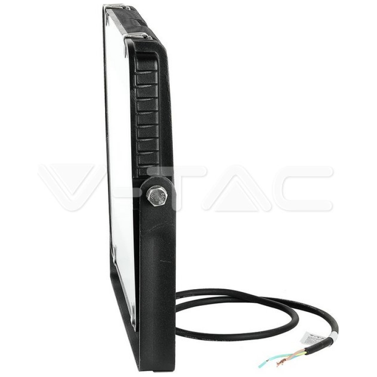 Proiector LED 150W V-TAC VT-156, Cip SAMSUNG, Slim, Negru, 6400K