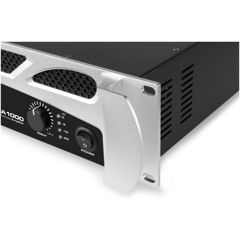 Amplificator audio Vonyx VPA1000, 2x500W, USB, bluetooth