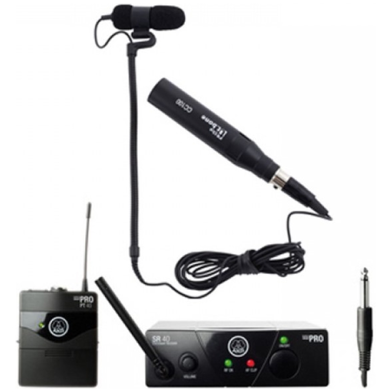 Microfon instrumet wireless AKG WMS 40 - Ovid CC 100