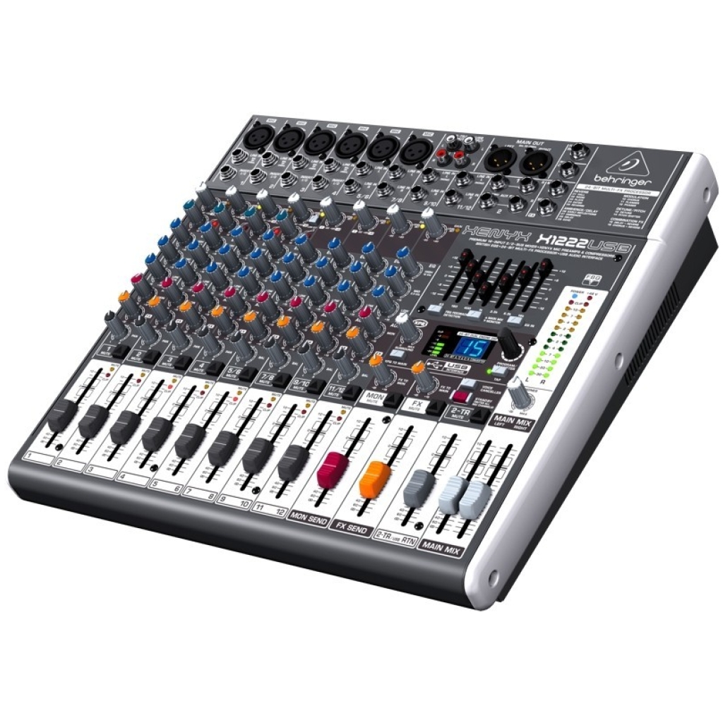 XENYX X1222USB - Mixer audio  BEHRINGER