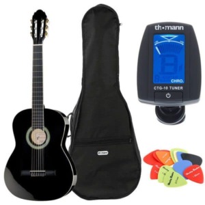 Harley Benton CG200-BK - Set Chitara Clasica