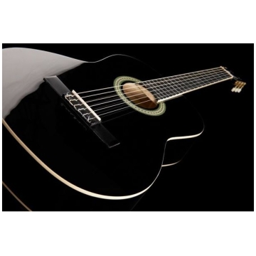 set chitara clasica harley benton cg200 bk