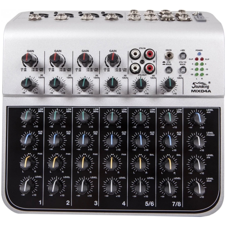 mixer audio soundking mix04a