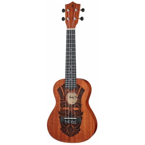 ukulele concert harley benton kahuna c tiki