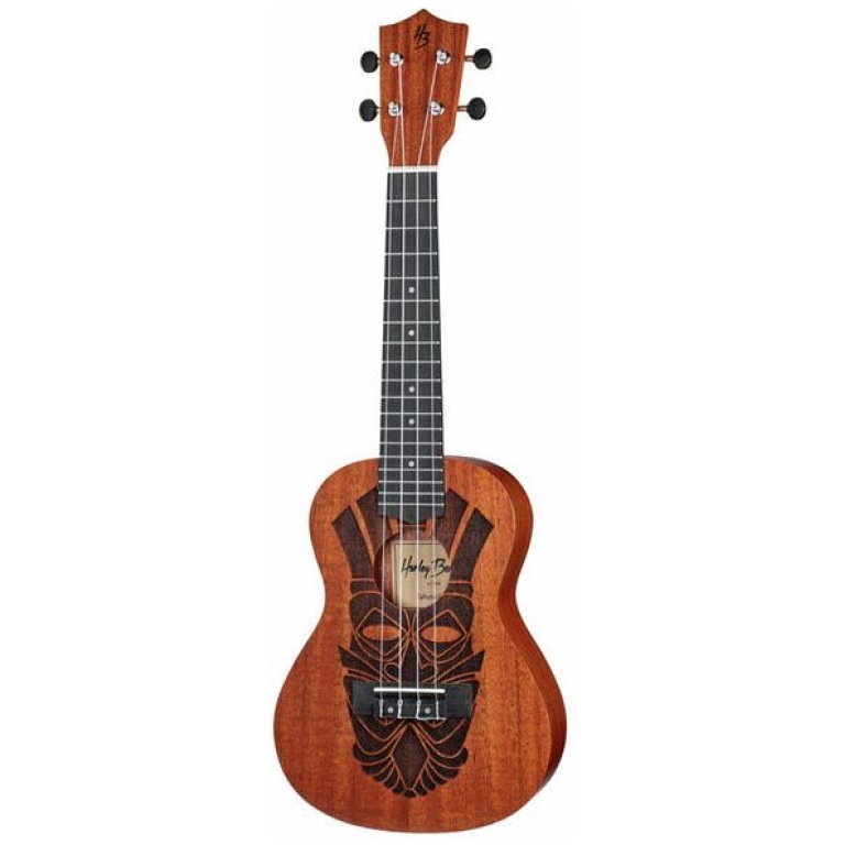 ukulele concert harley benton kahuna c tiki