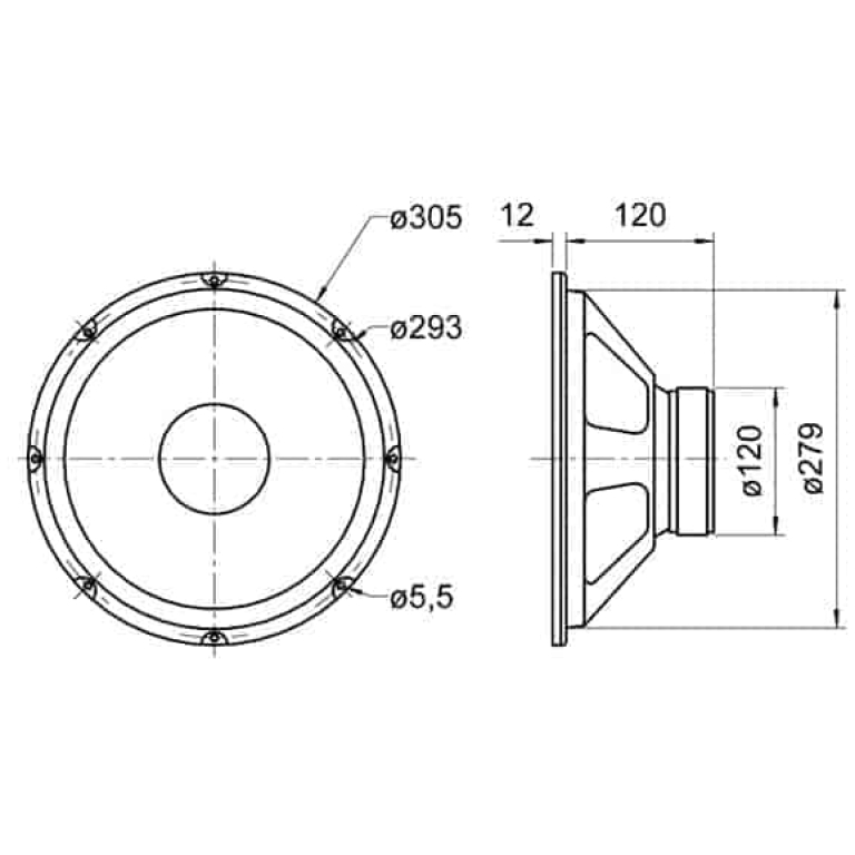 visaton w 300