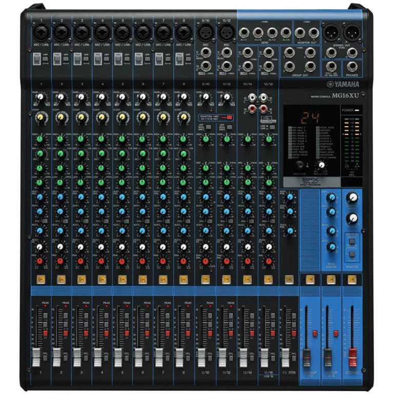 mixer yamaha mg 16xu