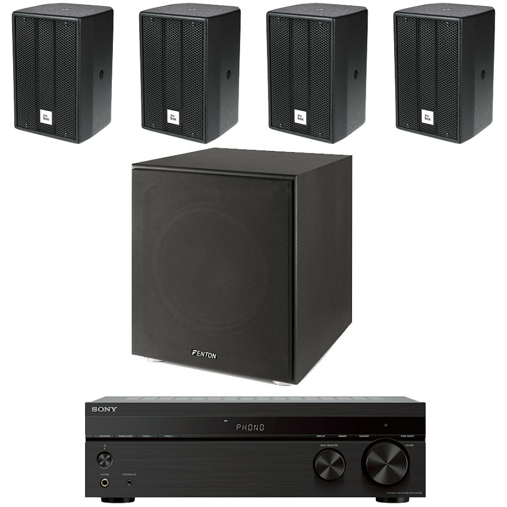 Sistem sonorizare Cafe Restaurant cu Receiver Sony STR-DH190