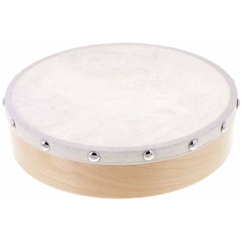 tamburina 8 inch millenium frame drum natural skin