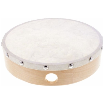 tamburina 8 inch millenium frame drum natural skin