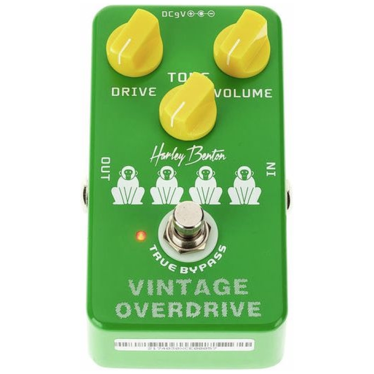 pedala chitara electrica harley benton vintage overdrive