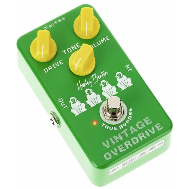 pedala chitara electrica harley benton vintage overdrive