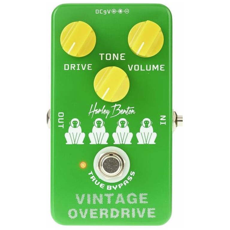 pedala chitara electrica harley benton vintage overdrive