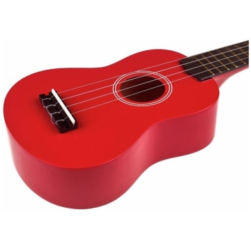 ukulele sopran rosu harley benton uk 12 red