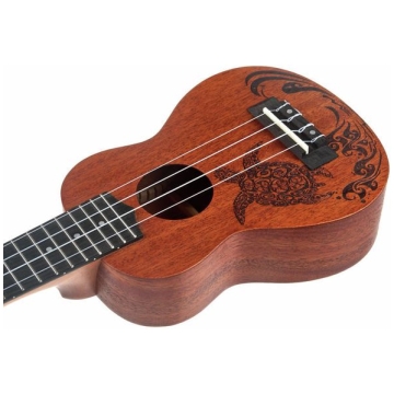 ukulele sopran harley benton kahuna s turtle