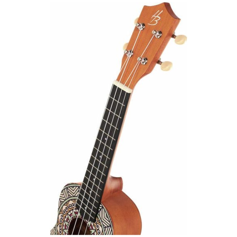 ukulele sopran harley benton world s deep ocean