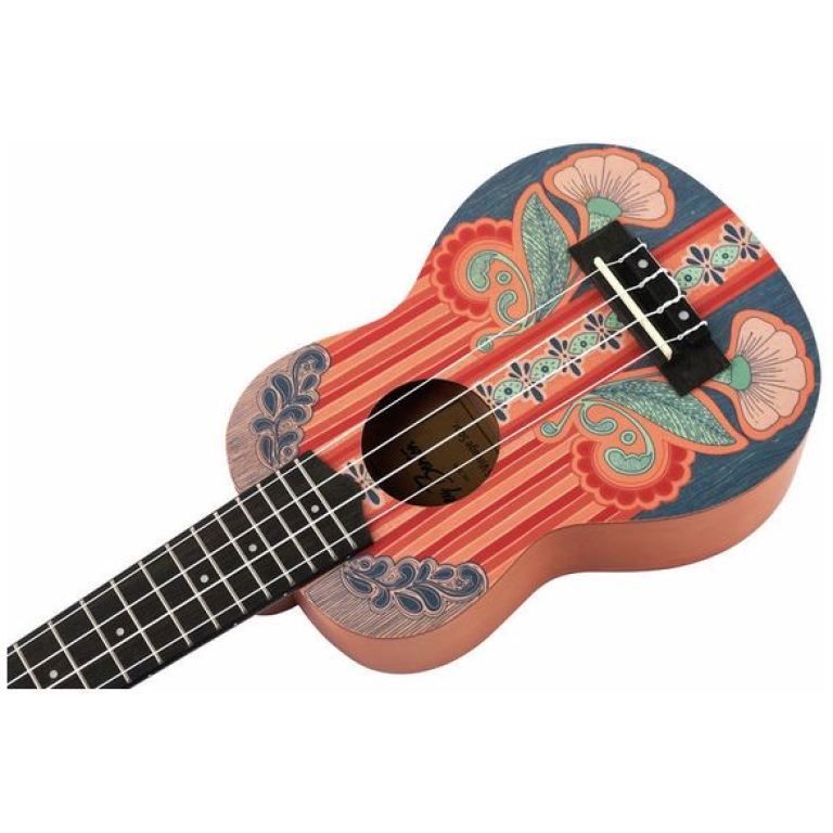 ukulele sopran harley benton world s vintage