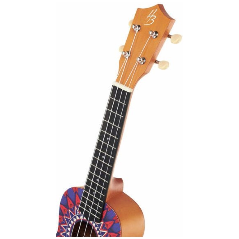 ukulele sopran harley benton world s vintage