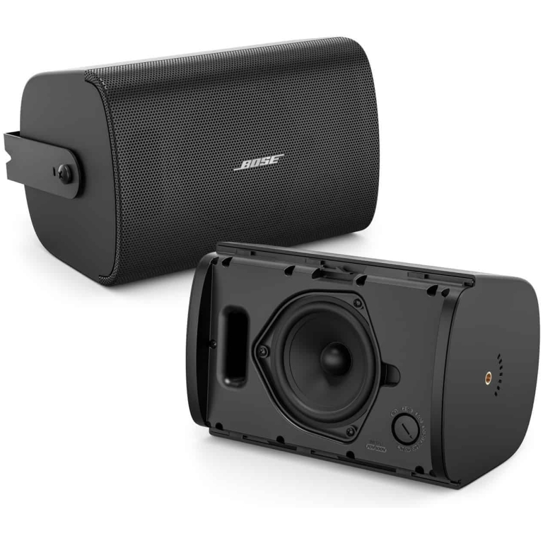 kit 4 boxe bose freespace fs4se, interior exterior atmos pro 18w negru