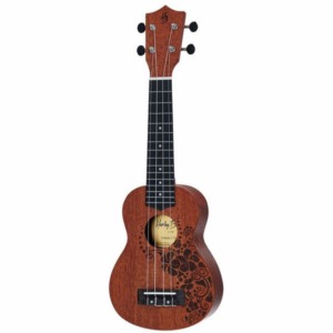 Ukulele Sopran Harley Benton Kahuna-S Flower - Harley Benton